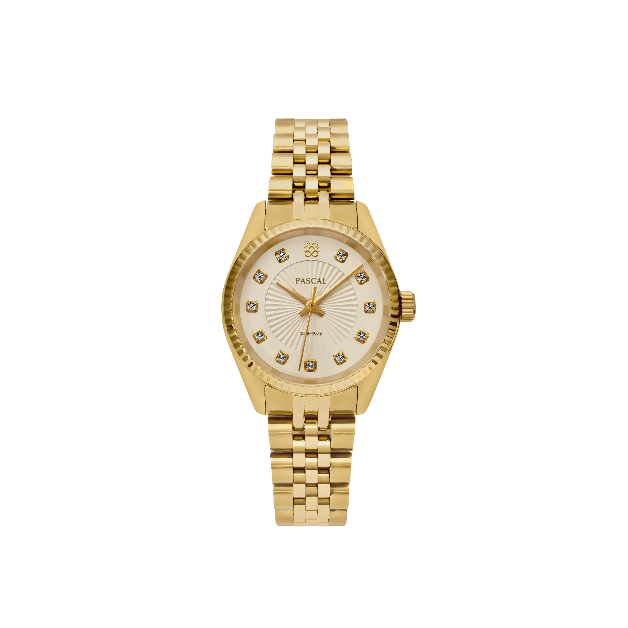 Timeless Classic Diamond Watch in Oat Milk - PASCAL#dial-size_31-mm