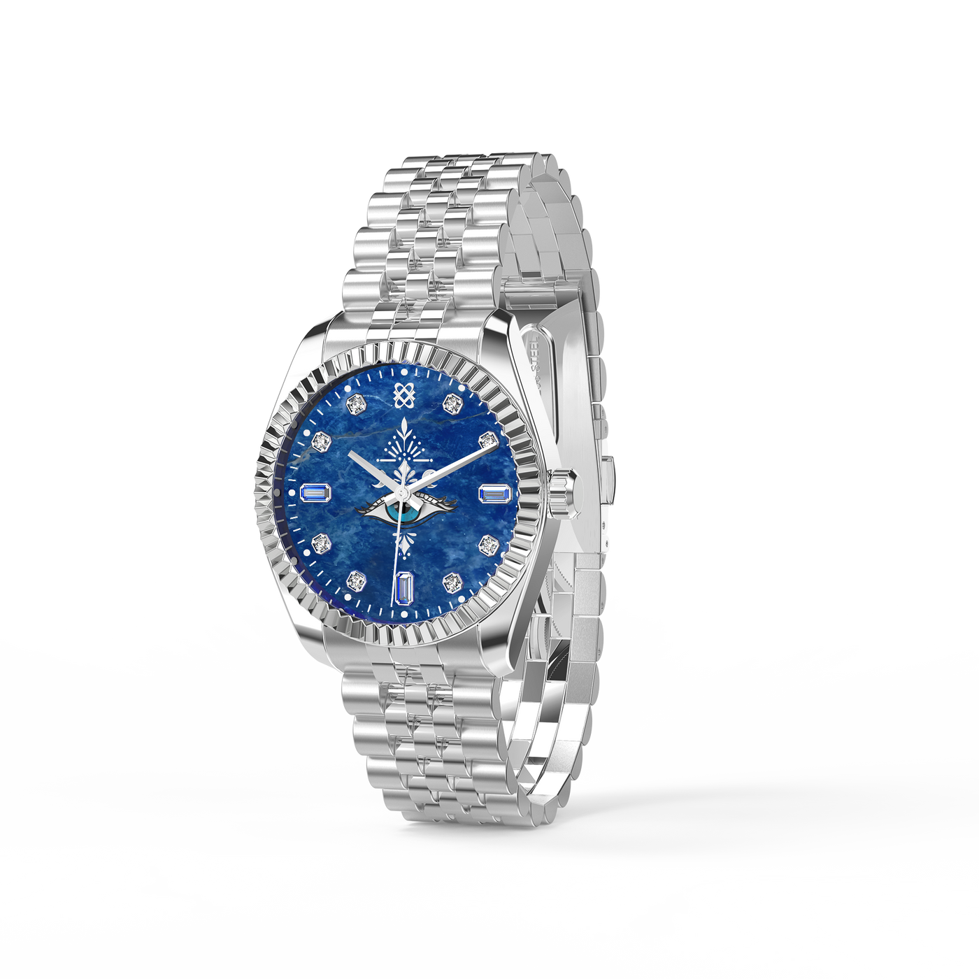 Relógio Diamante Luxe Bezel