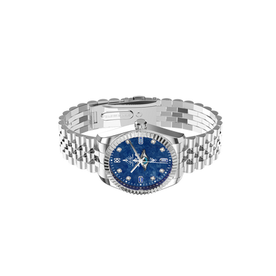 Relógio Diamante Luxe Bezel