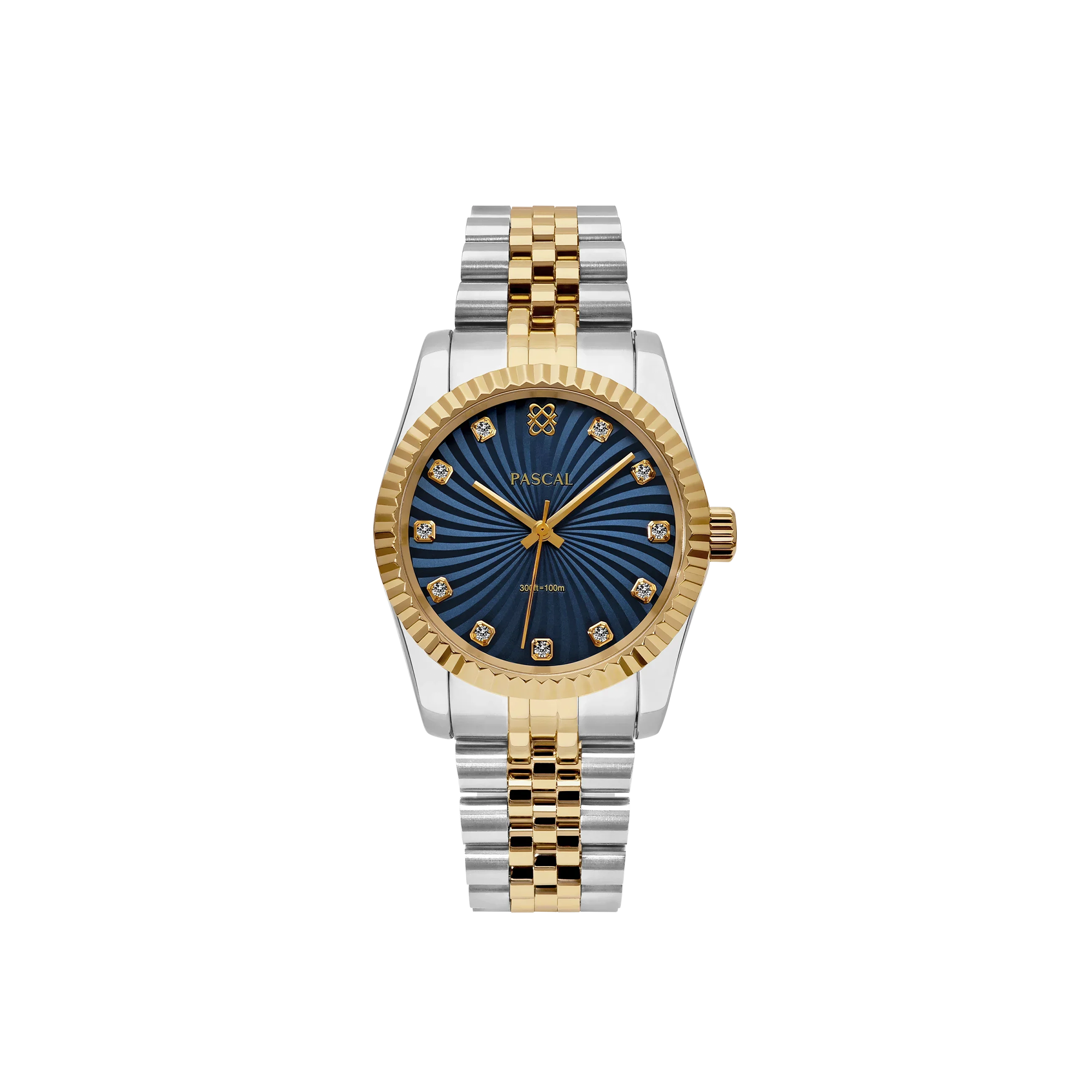 Timeless Classic Diamond Watch in Blue Galaxy - PASCAL
