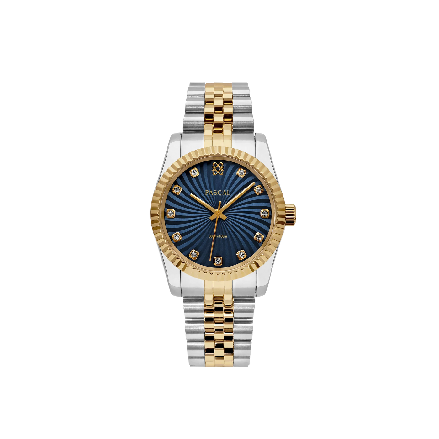 Timeless Classic Diamond Watch in Blue Galaxy - PASCAL