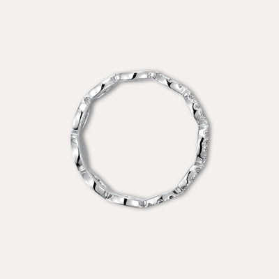 Centric Circular Diamond Ring