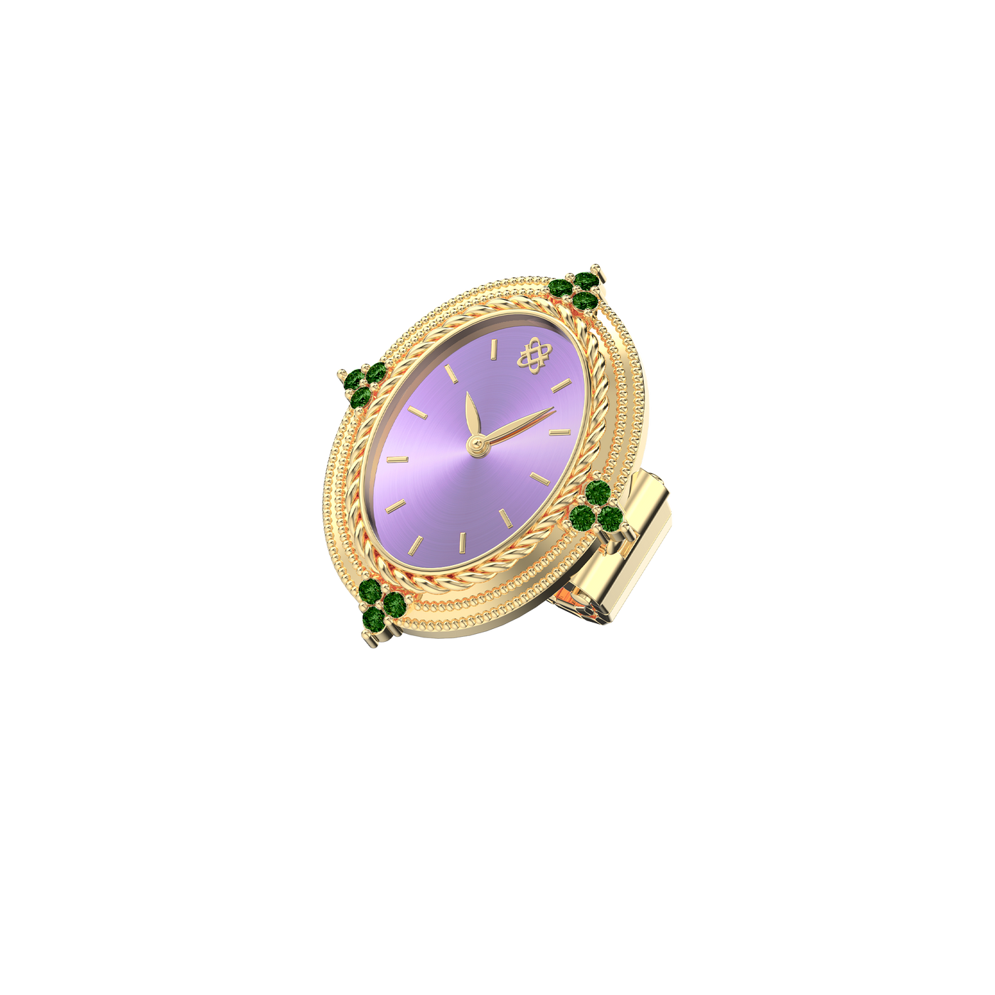 Victorian Revival Reloj Anillo