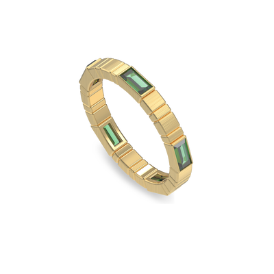 'Eternity' Five Gemstone Band Ring