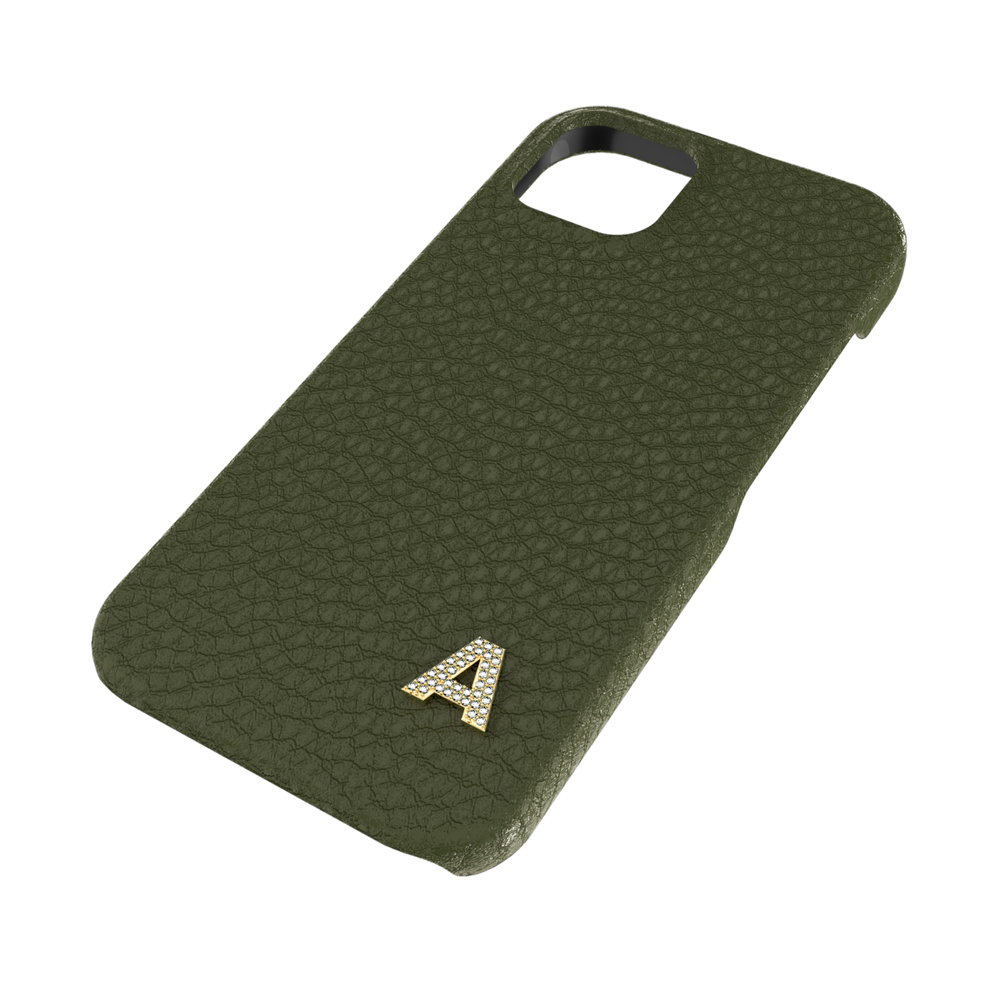 Personalized Initial Diamond Phone Case