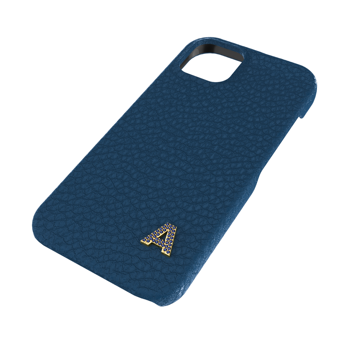 Personalized Initial Gemstone Phone Case