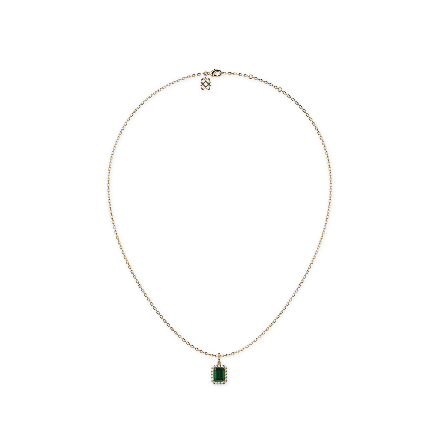 Collier de diamants multi-gemmes Coastal Oasis 