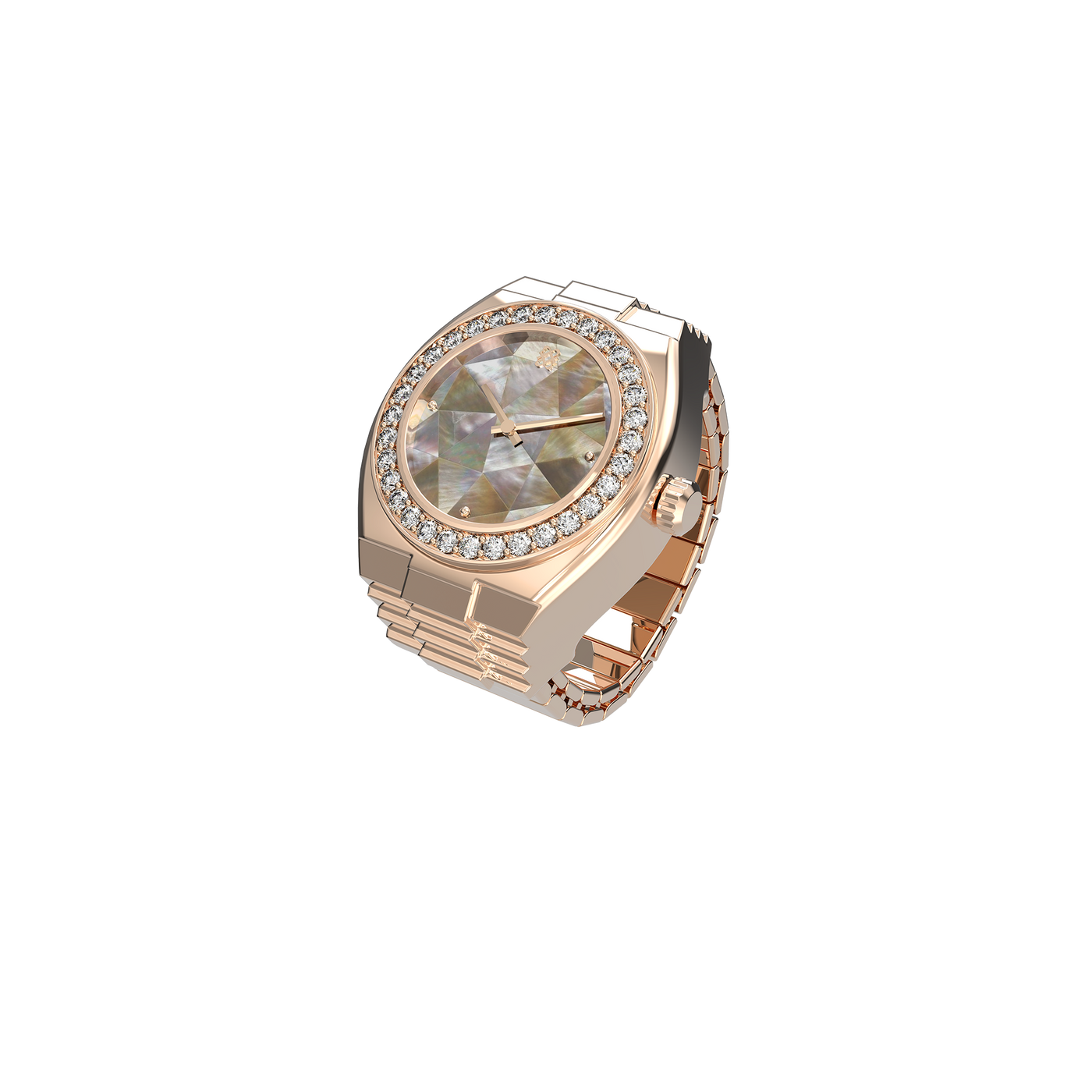 Luxe Classic Diamond Watch Ring