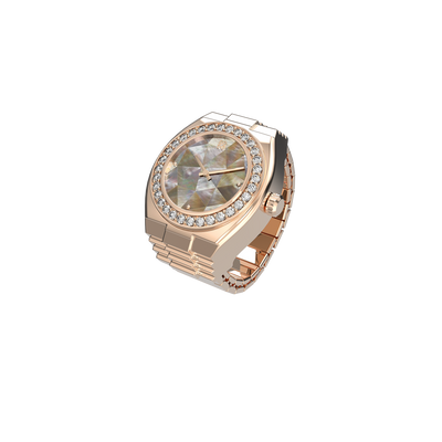 Luxe Classic Diamond Watch Ring