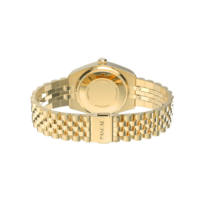 Pascal Royal Luxe Diamond Uhr (Cotton Candy Lünette)