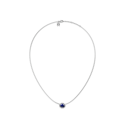 Collier de diamants multi-gemmes Coastal Oasis 