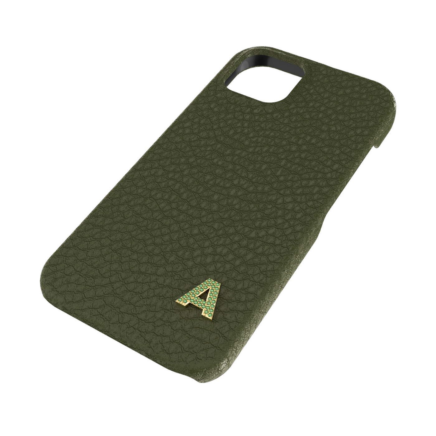 Personalized Initial Gemstone Phone Case