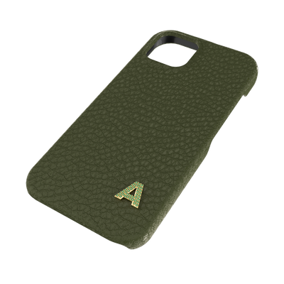 Personalized Initial Gemstone Phone Case