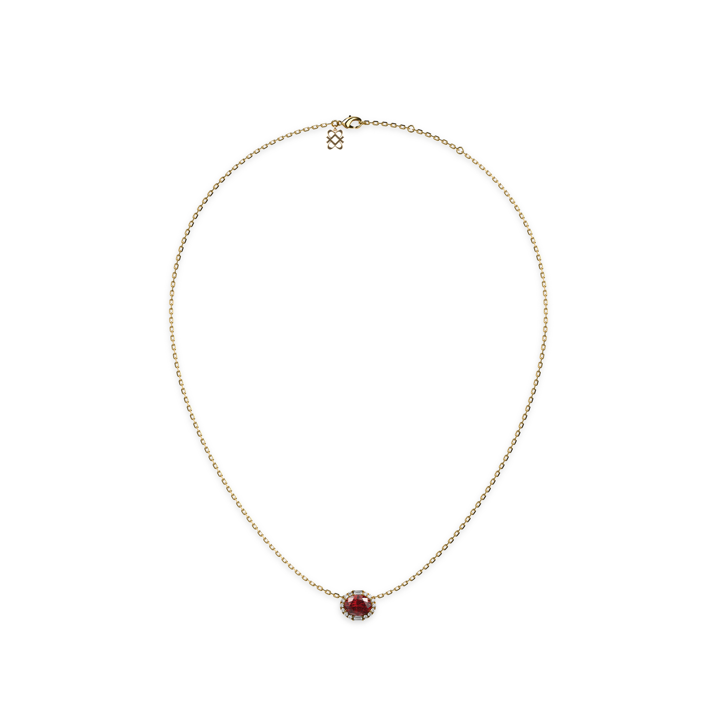 Collier de diamants multi-gemmes Coastal Oasis 