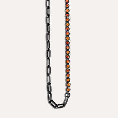 Fusion Diamond Tennis Chain Bracelet