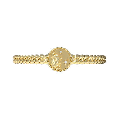 Taurus Amulett kubanisches Armband