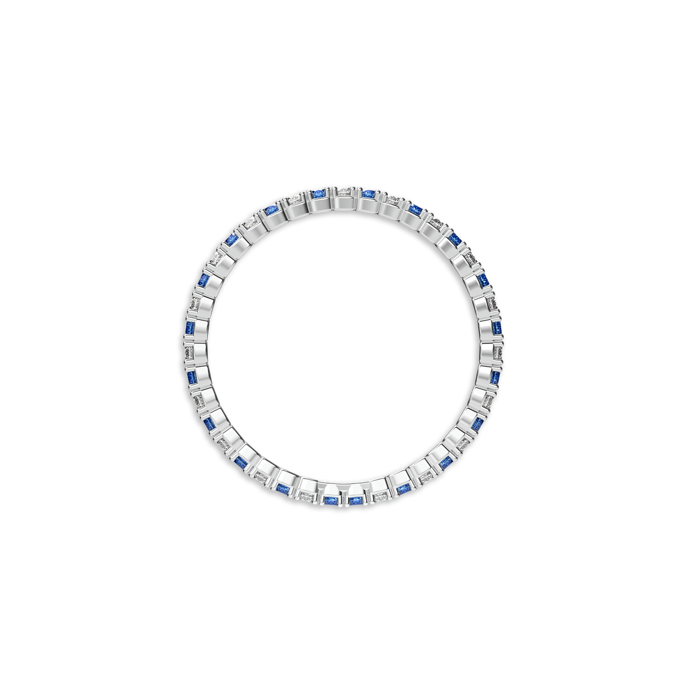 'Ace Adornments' Diamond Tennis Ring