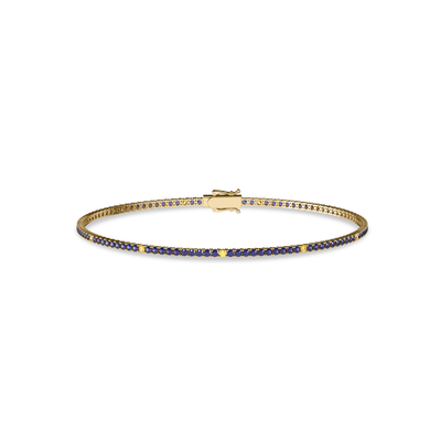 'Ace Adornments' Diamond Tennis Bracelet