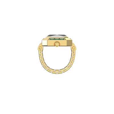 Sofia Prism Cocktail Watch Ring