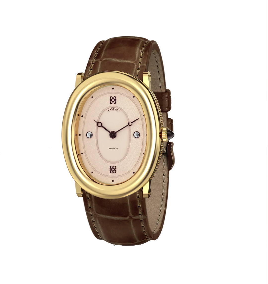 Boucle De Bracelet Chronoswiss En Or 18 Carats - Pour Bracelet Cuir - Vintage - Largeur 20mm