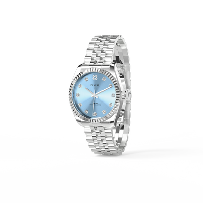 Timeless Classic Diamond Watch and Cufflinks Gift Set