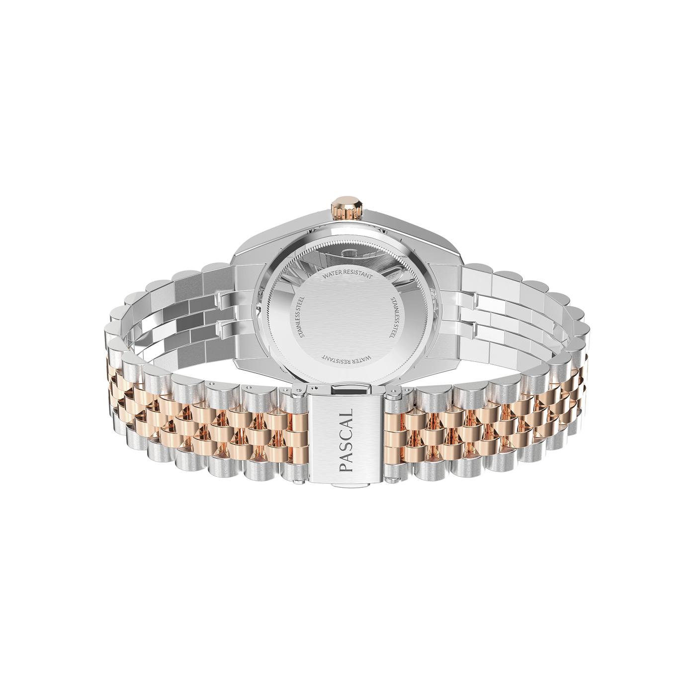 Coffret cadeau montre et bracelet en diamant classique intemporel 