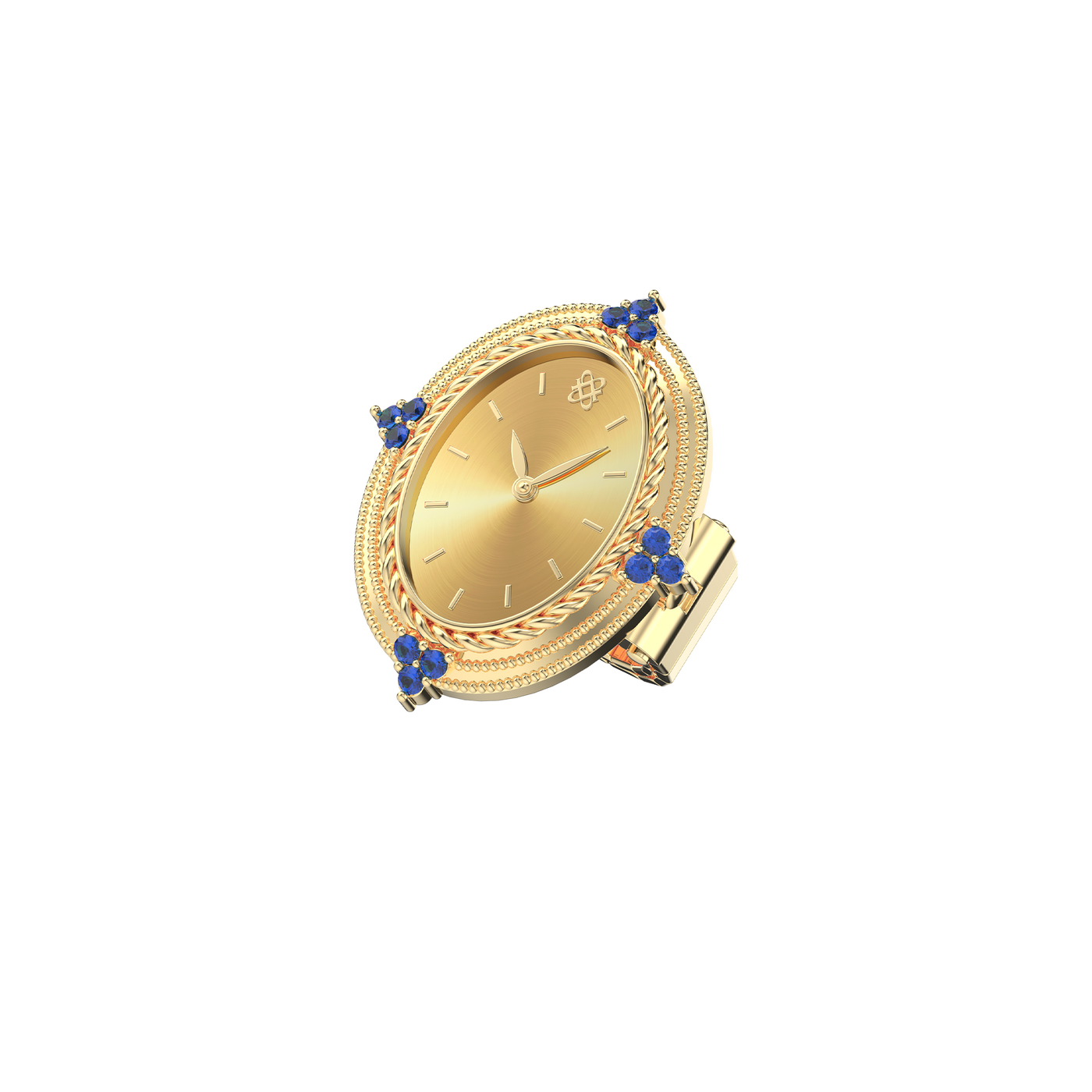 Victorian Revival Watch Ring