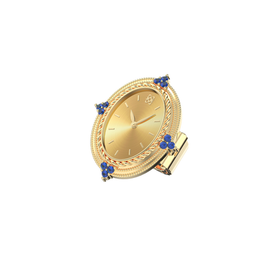 Victorian Revival Watch Ring