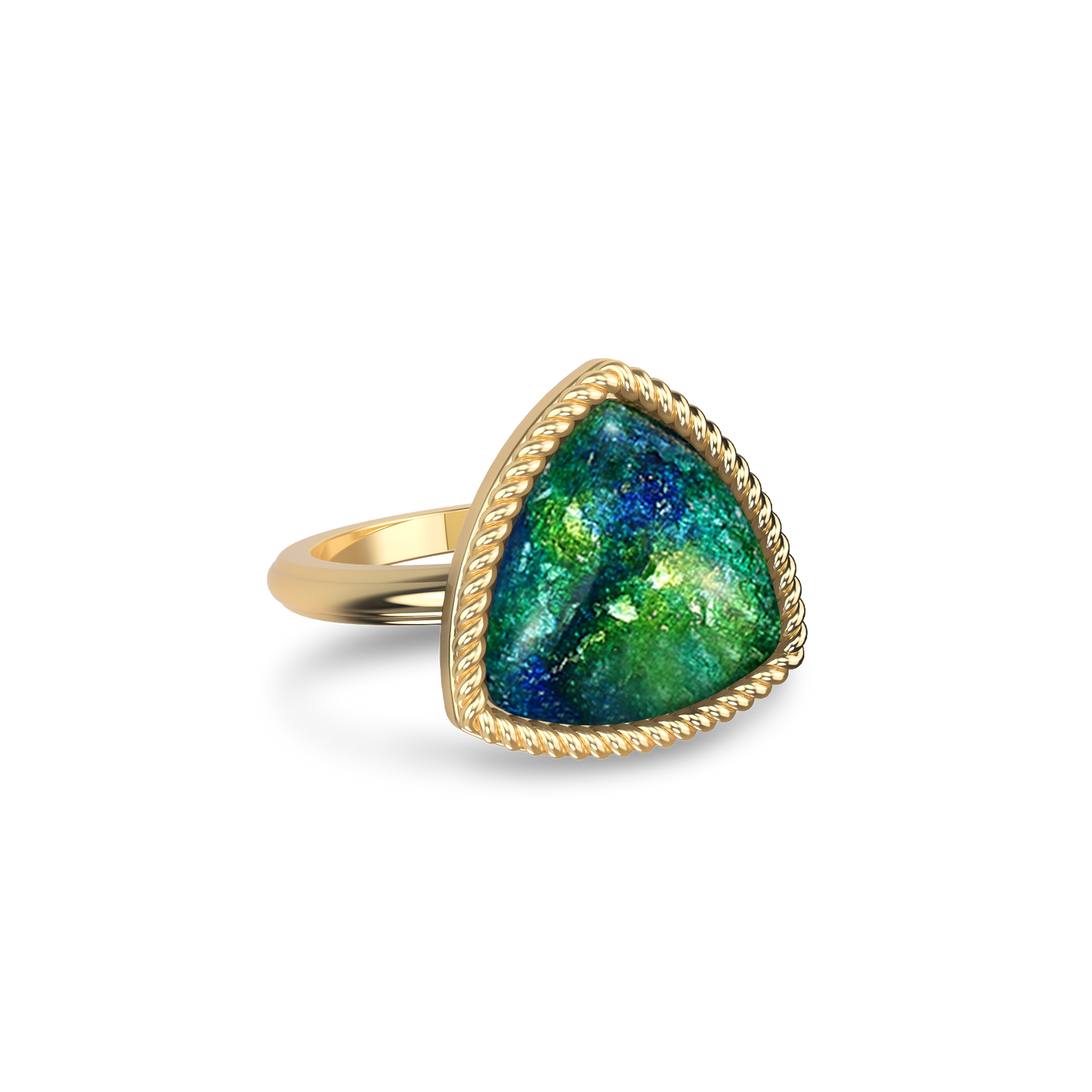 'Universe' Enamel Rope Ring, Shield