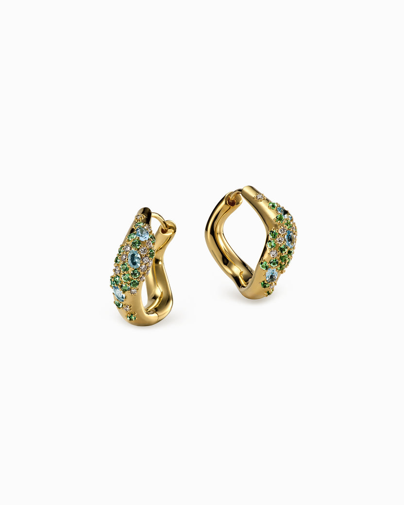 10 Diamants Ronds Cultivés En Labo – 8 Mm – Perçage Double – Neuf Sans Emballage