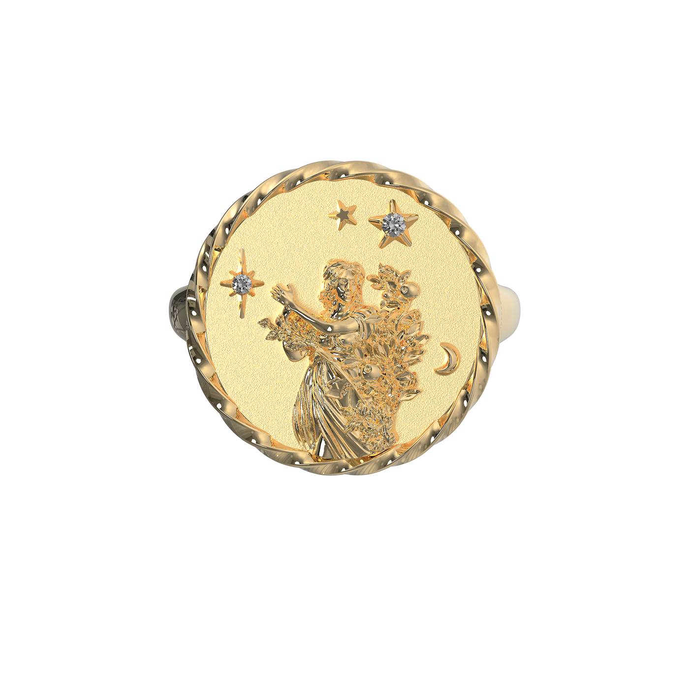 Virgo Signet Ring