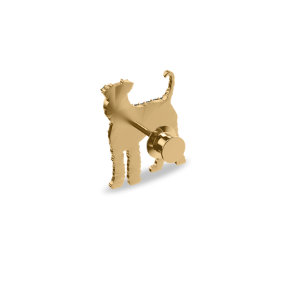 'Airedale Terrier' Diamond Brooch