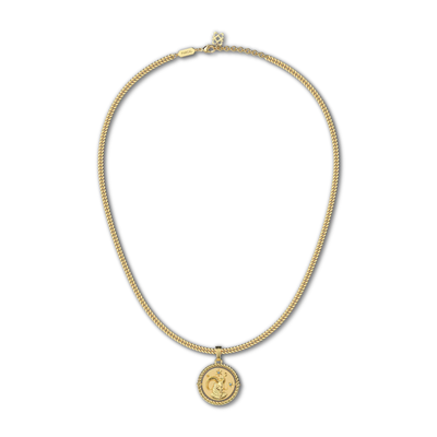 Collar de diamante Sagitario reversible