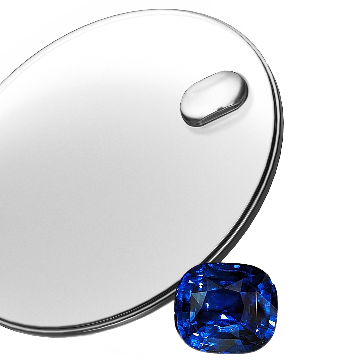Oval Bubble Diamond Watch | PASCAL