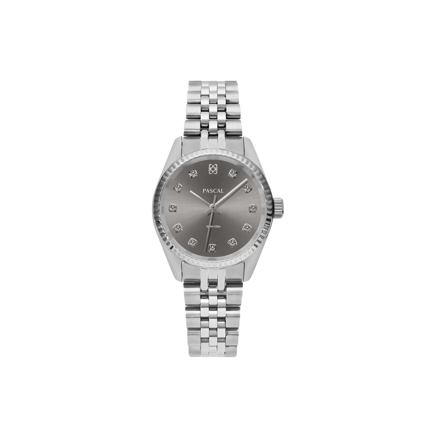 Timeless Classic Diamond Watch in Silver Serenade - PASCAL#dial-size_31-mm
