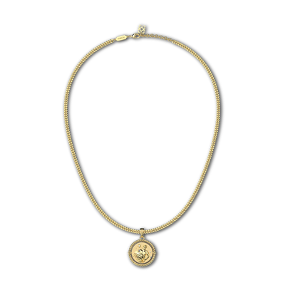 Collar de diamante Sagitario reversible