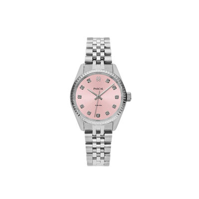 Zeitloses klassisches Diamant-Uhr-Geschenkset