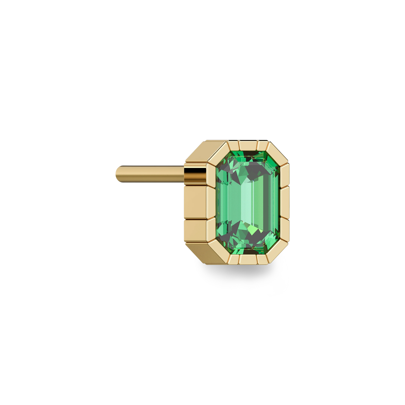 Pendientes de botón de piedra preciosa "Oasis Costero"