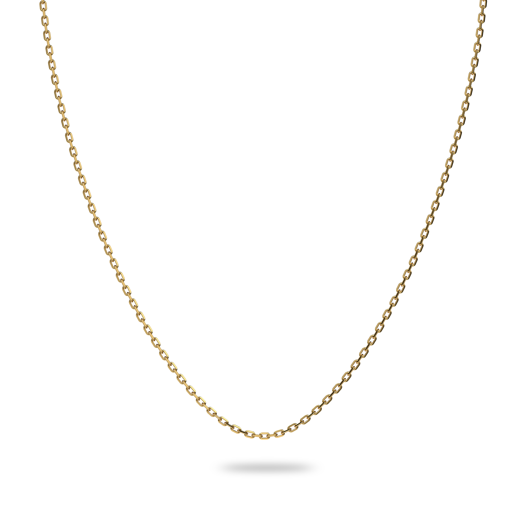 Trace Chain, 2mm - PASCAL#color_18k-yellow-gold-vermeil
