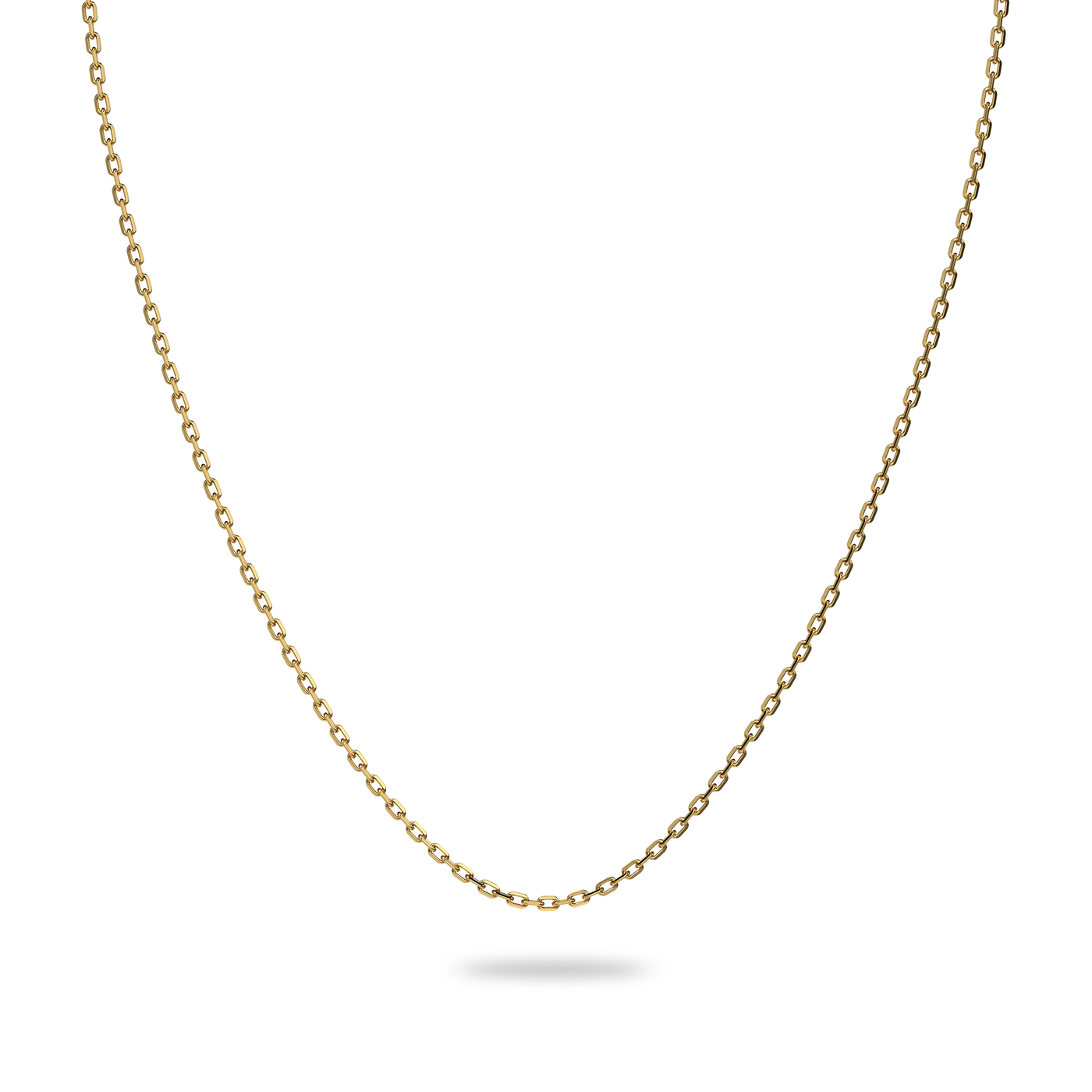 Trace Chain, 2mm - PASCAL#color_18k-yellow-gold-vermeil