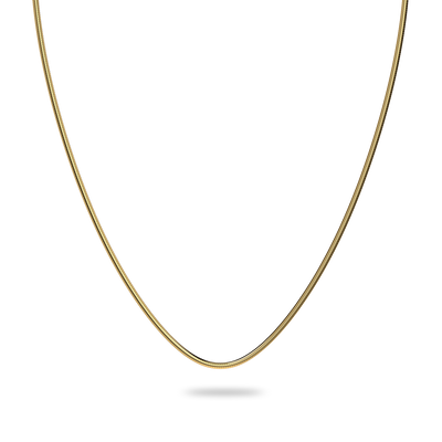 Serpentine Chain, 2mm - PASCAL#material_18k-yellow-gold-vermeil