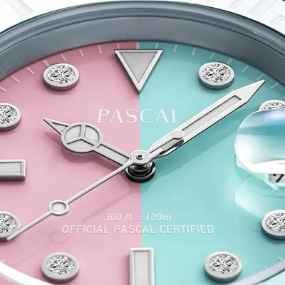 Orologio Pascal Royal Luxe con diamanti (lunetta in zucchero filato)