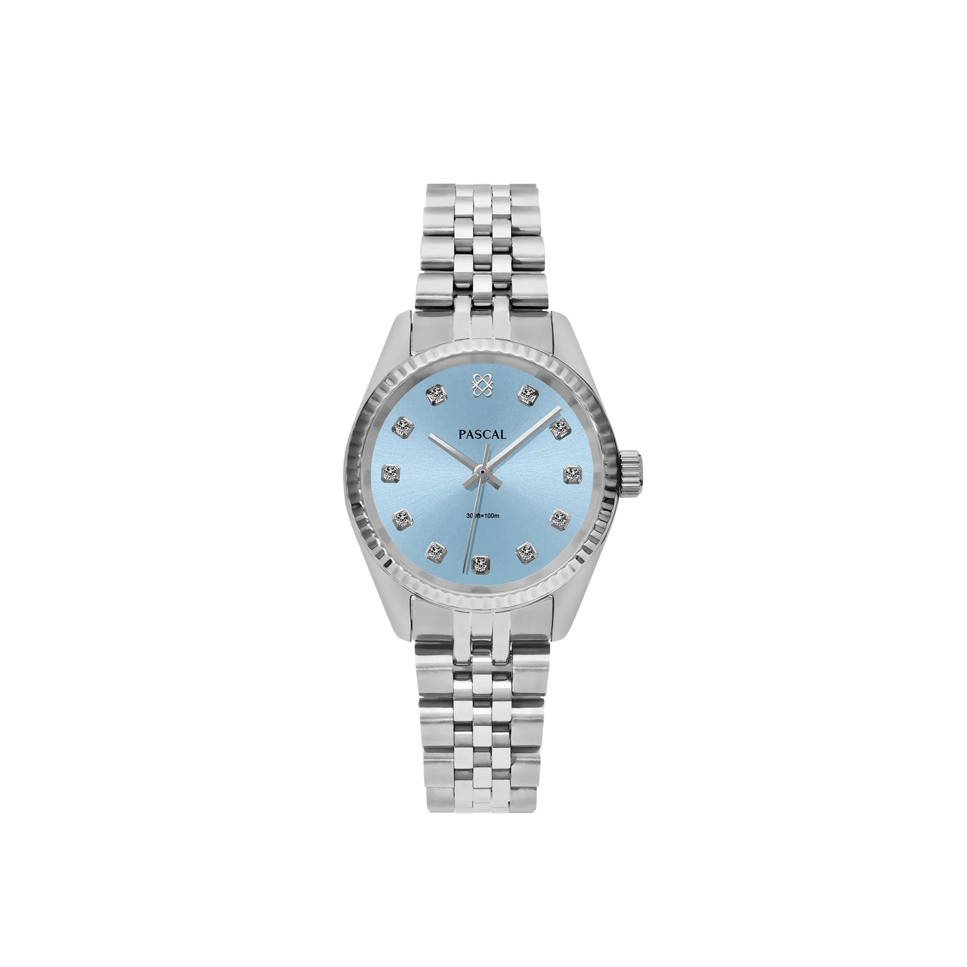 Zeitloses klassisches Diamant-Uhr-Geschenkset