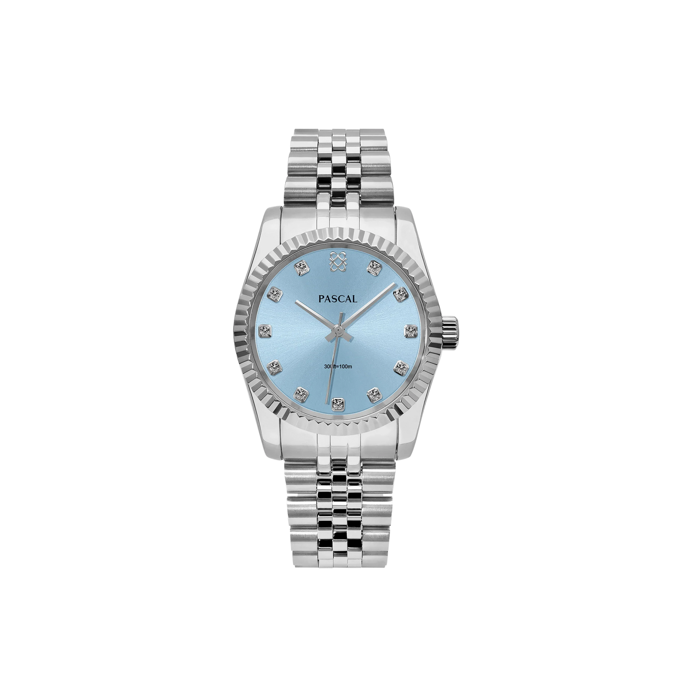 Zeitloses klassisches Diamant-Uhr-Geschenkset