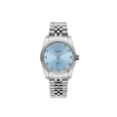 Zeitloses klassisches Diamant-Uhr-Geschenkset