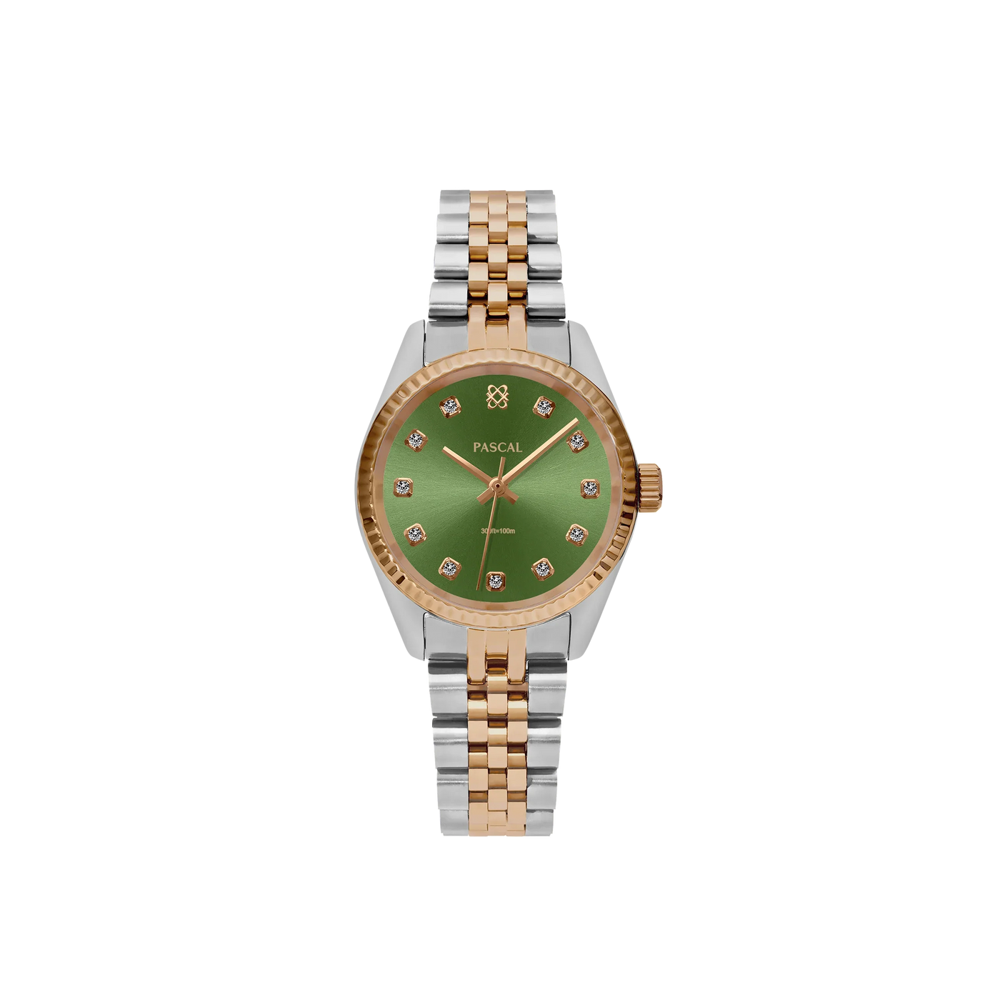 Tidlös klassisk diamantklocka presentset