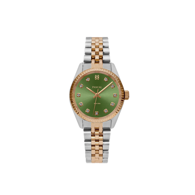 Tidlös klassisk diamantklocka presentset