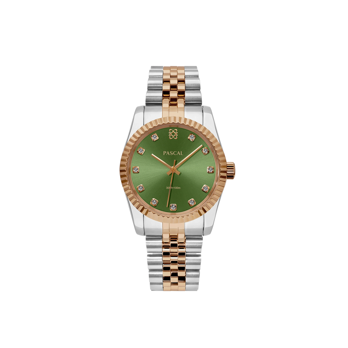 Tidlös klassisk diamantklocka presentset