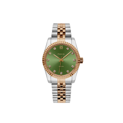 Tidlös klassisk diamantklocka presentset