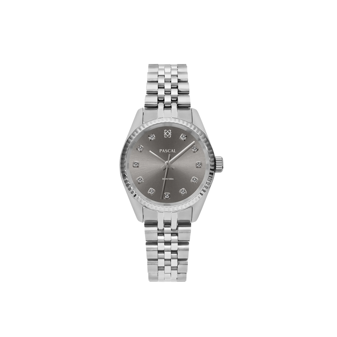 Zeitloses klassisches Diamant-Uhr-Geschenkset